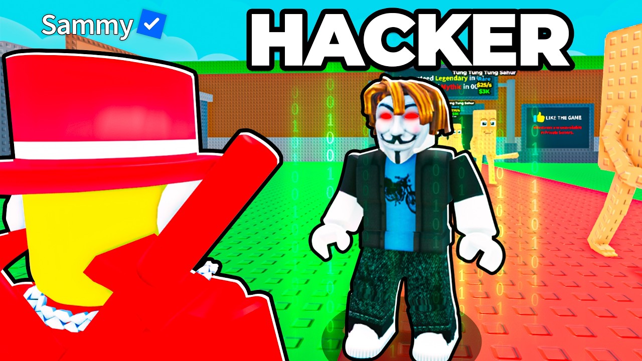 Scamming EVERY HACKER In Steal A Brainrot!