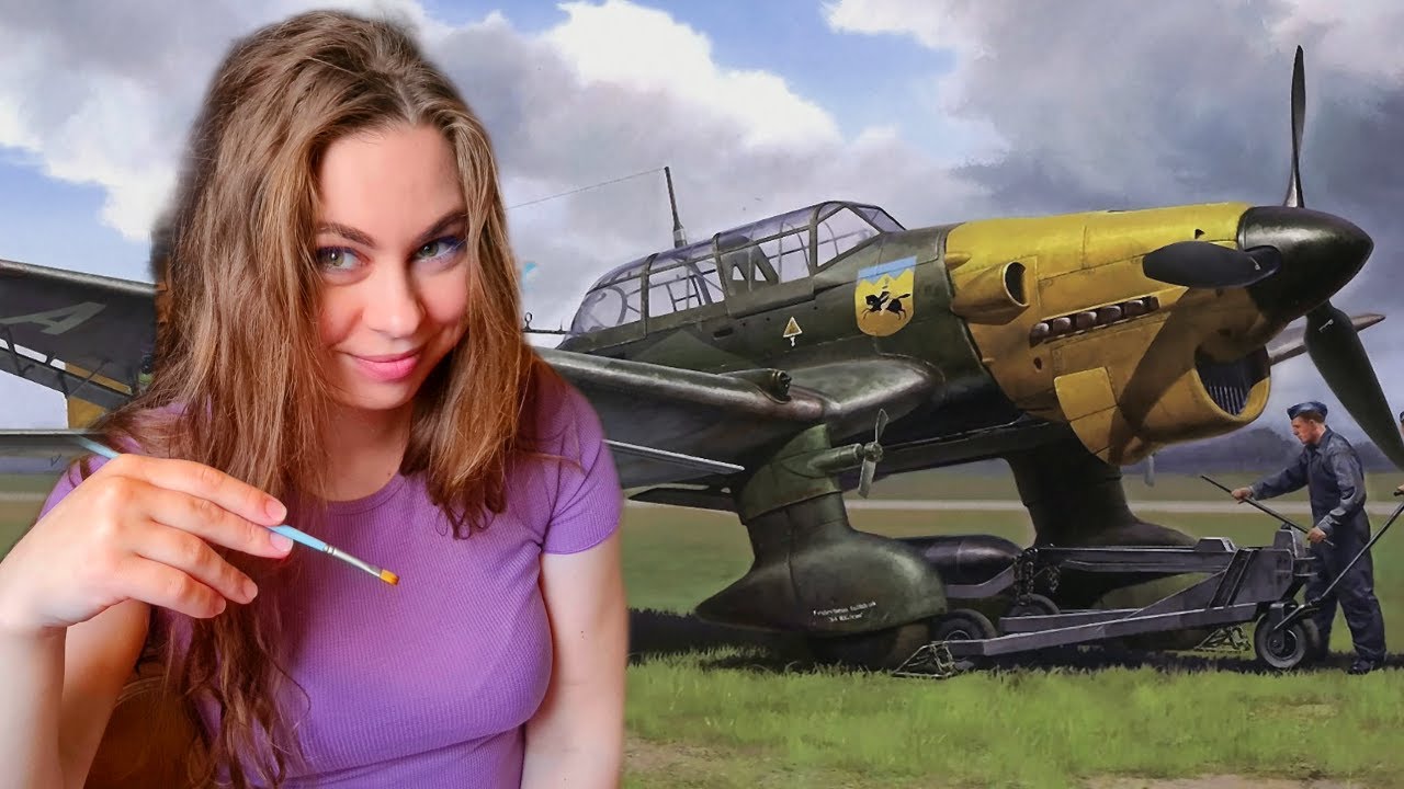 Ju-87. Строю модель немецкого самолета