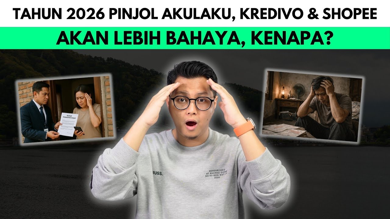 TAHUN 2026 PINJOL AKULAKU, KREDIVO & SHOPEE AKAN LEBIH BAHAYA, KENAPA?