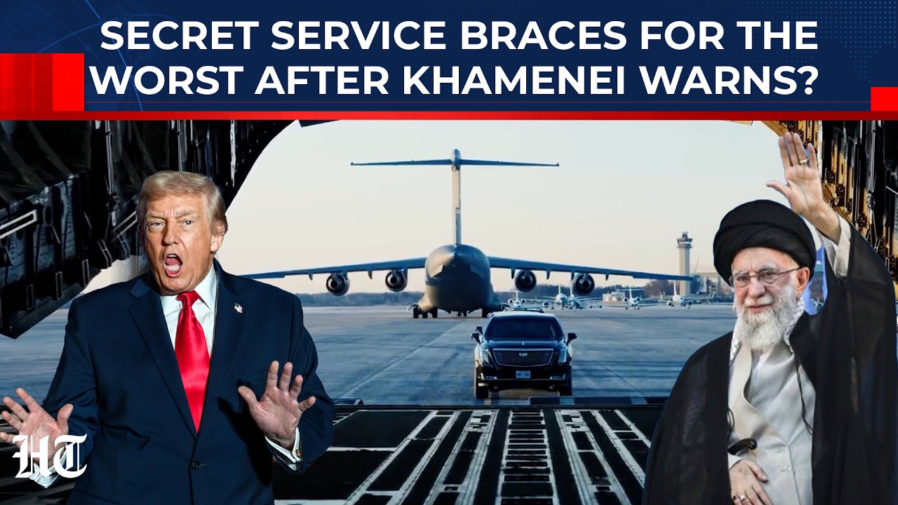 Panic In Washington? Khamenei Warns Trump, Secret Service Unveils Armor-Clad Preps In Chilling Clip