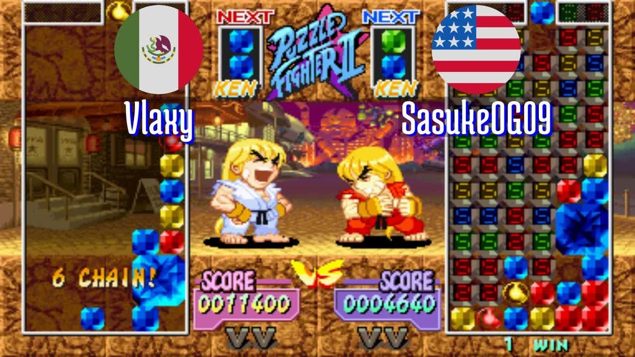 FT5 @spf2t: Vlaxy (MX) vs SasukeOG09 (US) [Super Puzzle Fighter II Turbo spf2 Fightcade] Jan 28