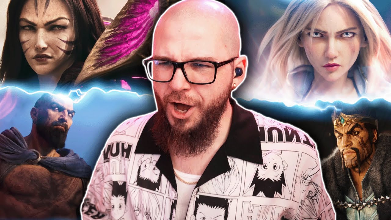 FIRST TIME Reacting to League of Legends Season Cinematics! | BEAUTIFUL ANIMATION!