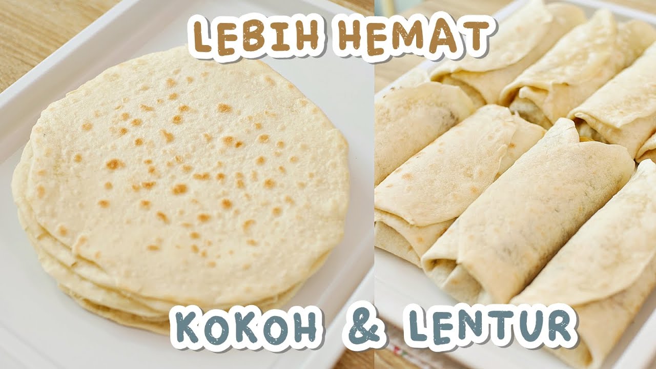 RESEP KULIT KEBAB HOMEMADE KOKOH LENTUR GURIH!! LEBIH HEMAT DARI PADA BELI