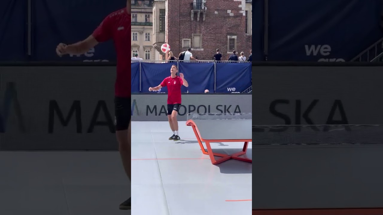 B&aacute;nyik Csaba | All-out attacks | 🇭🇺 #teqball #worldiscurved #teq #europeangames #krakow