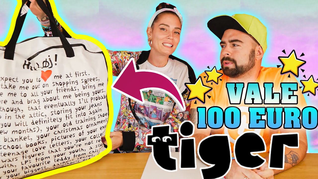 APRIAMO UNA MYSTERY BOX DA 100 EURO DI TIGER! ⭐ STUPENDA!!⭐