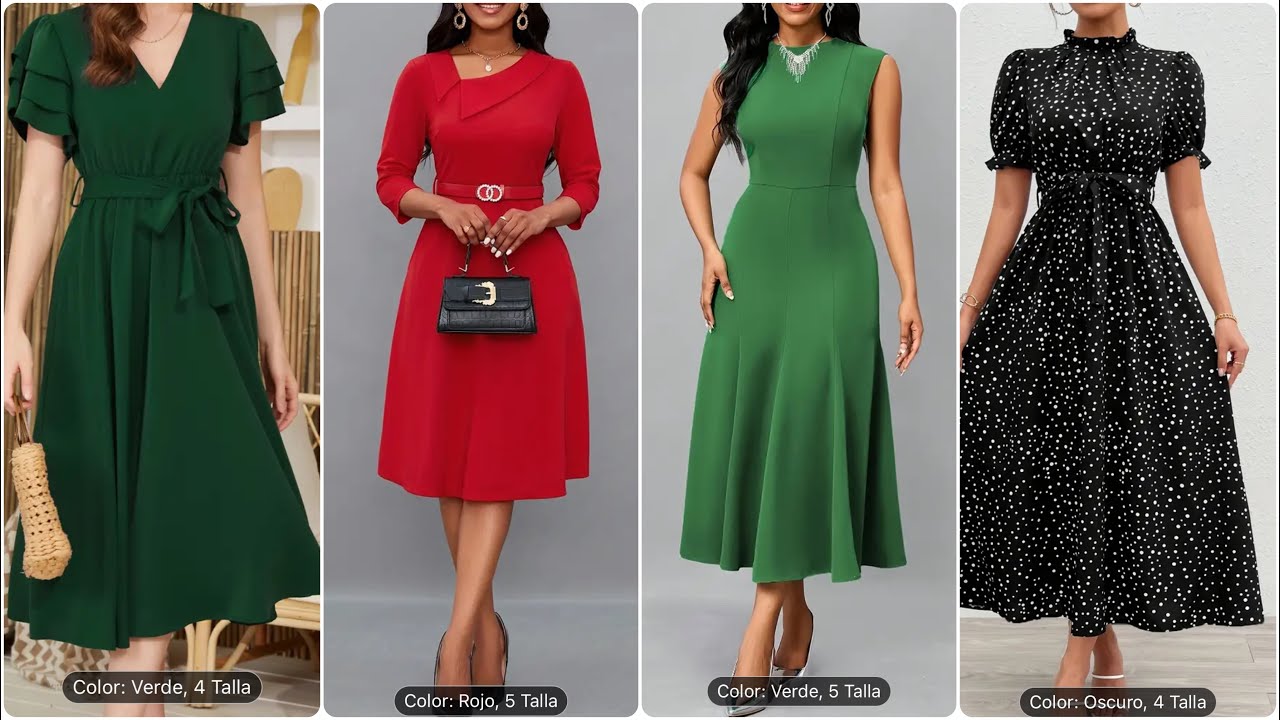 #VESTIDOS CASUALES para Damas, Vestidos que te aran sentir Genial!!