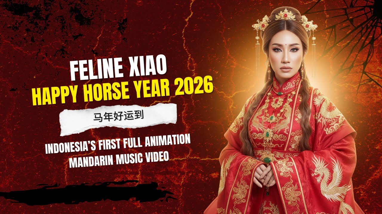 Happy Horse Year 2026 ( 2026 马年好运到 ) - Feline Xiao 