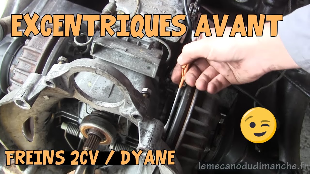Tutoriel 2cv #26 Excentriques de freins avant
