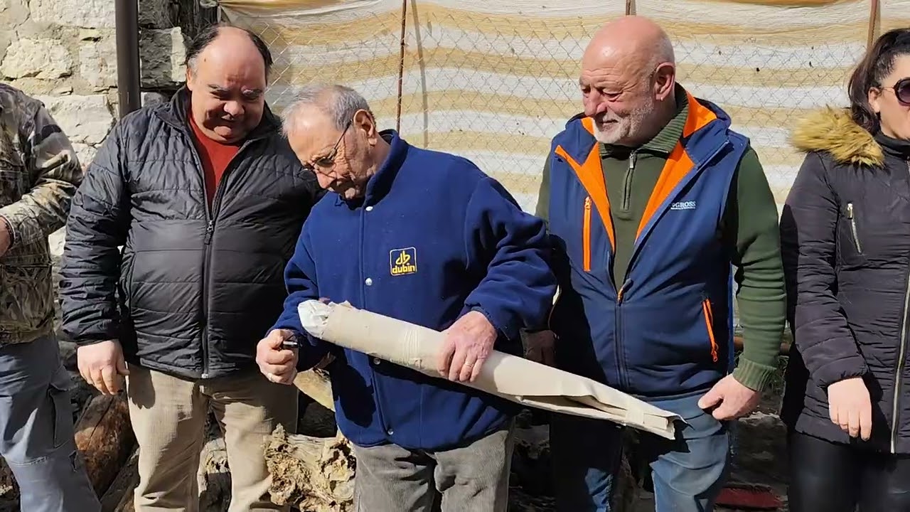 Benedizione e accensione Fuoco di S. Antonio di Vico Giotto a Casacalenda (CB) 7 febbraio 2026