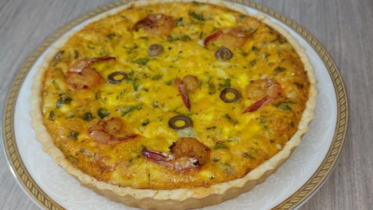 tartes salé aux crevettes 🍤 تارت مالحة بالكروفات