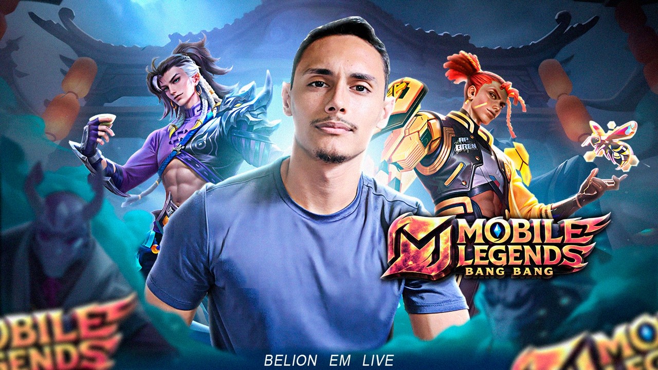 PRIMEIRA LIVE DA SEASON 40!! MOBILE LEGENDS