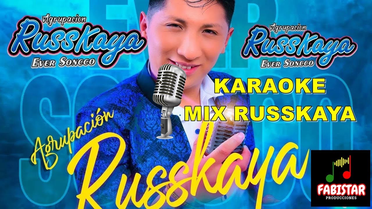 Karaoke full RUSSKAYA Pista  -  Hay cariño - boquita de caramelo-quiero ser tu corazon