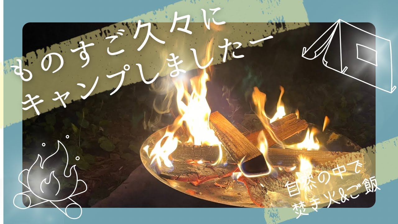 ものすご久々にキャンプしましたー(&acute;艸｀*)夜編