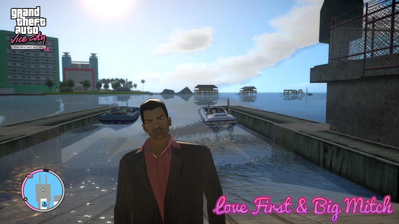 GTA Vice City Nextgen Edition 1.2 Walkthrough Part 26: Love First & Big Mitch