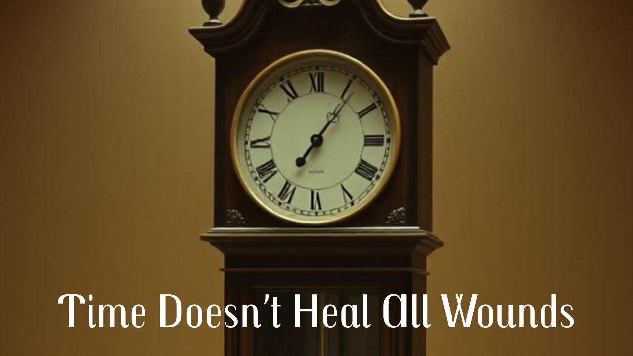 TIME DOESN’T HEAL ALL WOUNDS