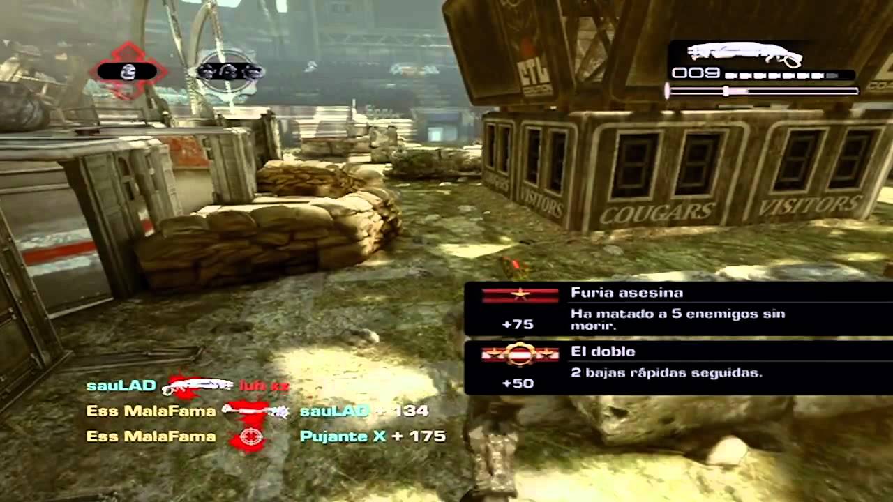 Gears of war 3 : Remontando con Ess Luh! (2vs13)!
