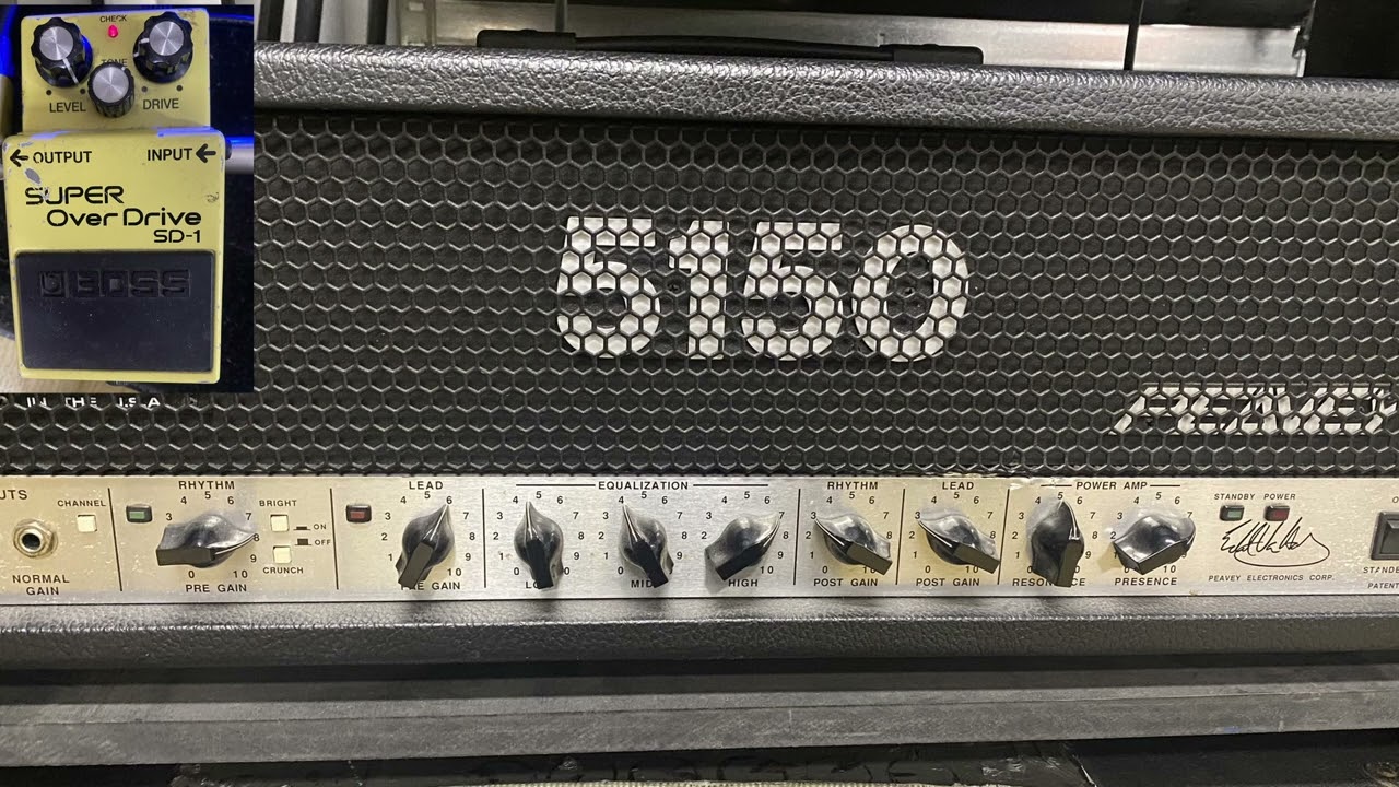 Peavey 5150 signature  - Crunch channel - With boost | High gain amps