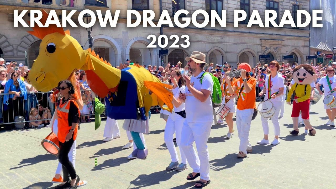 Parada Smoków 2023 - Dragon Parade 2023 - Krakow, Poland