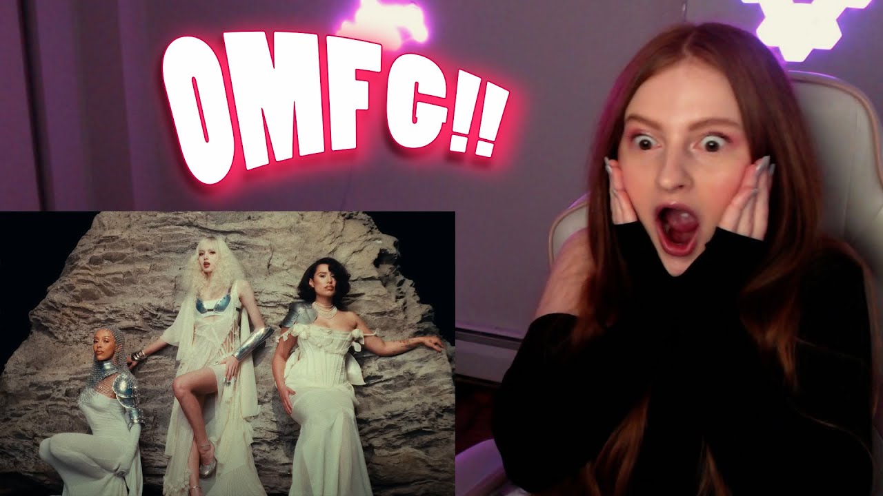 LISA - BORN AGAIN feat. Doja Cat & RAYE (Official Music Video) REACTION!!