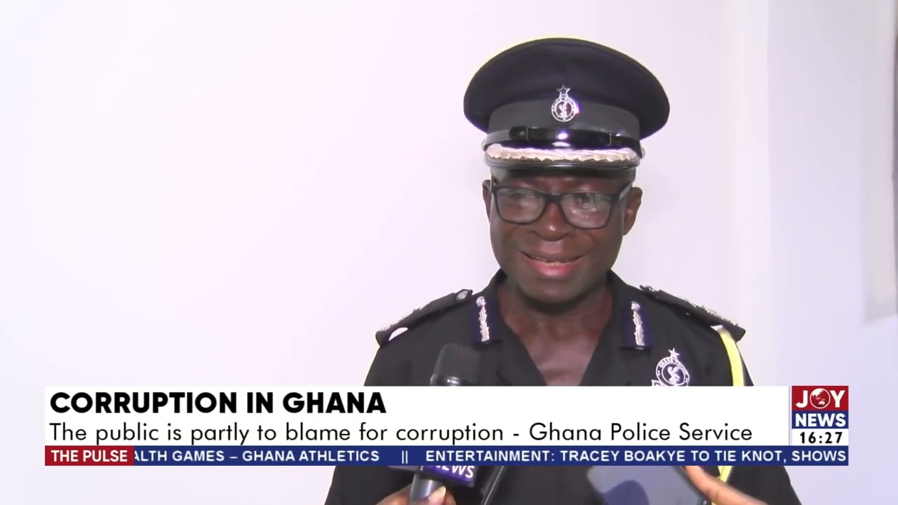 Corruption in Ghana: The public is partly to blame for corruption - Ghana Police Service