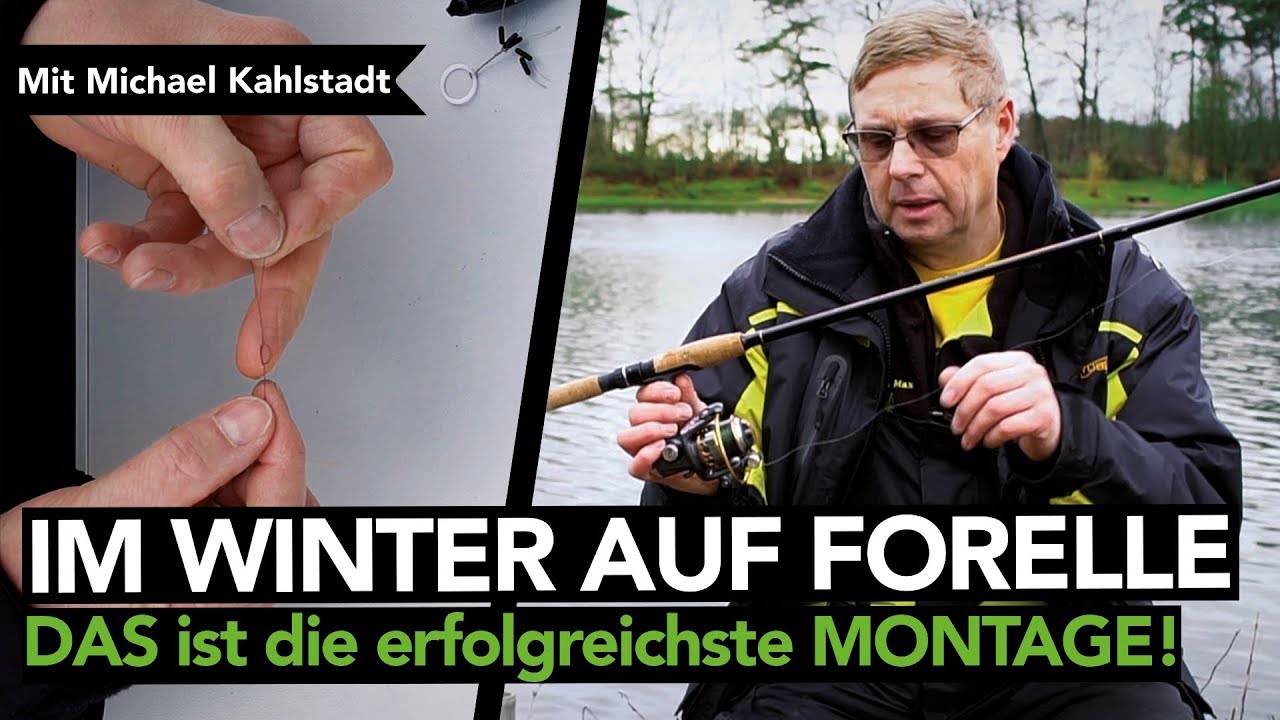 Die BESTE MONTAGE für das FORELLENANGELN im WINTER!? 💥😱