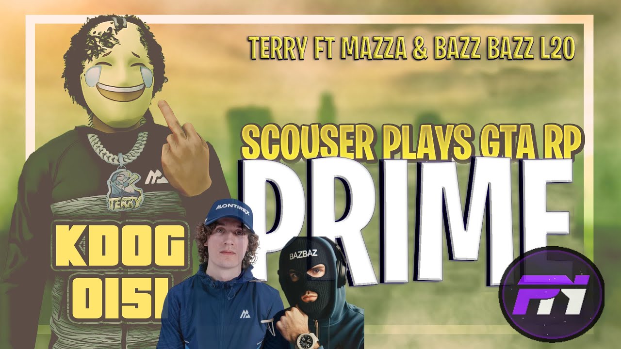 Scouser играет в GTA RP FT MazzaL20, L20BazBaz