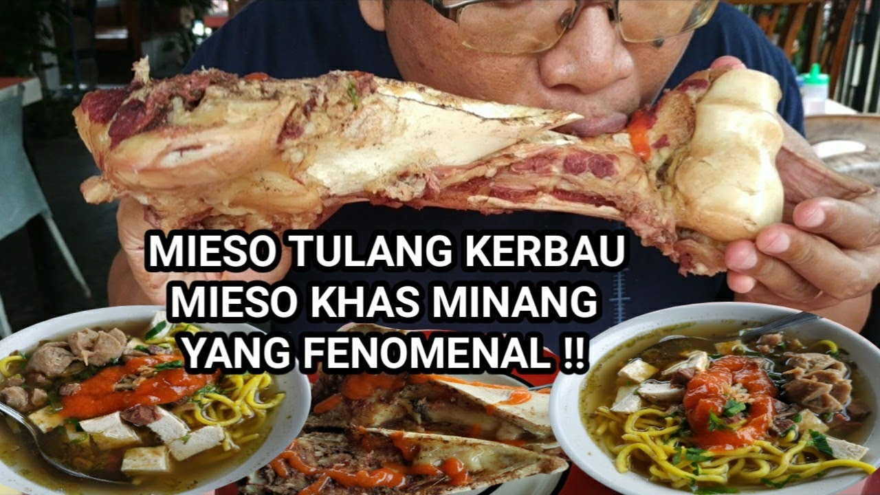 MIESO TULANG KERBAU, MIESO KHAS MINANG YANG FENOMENAL !!