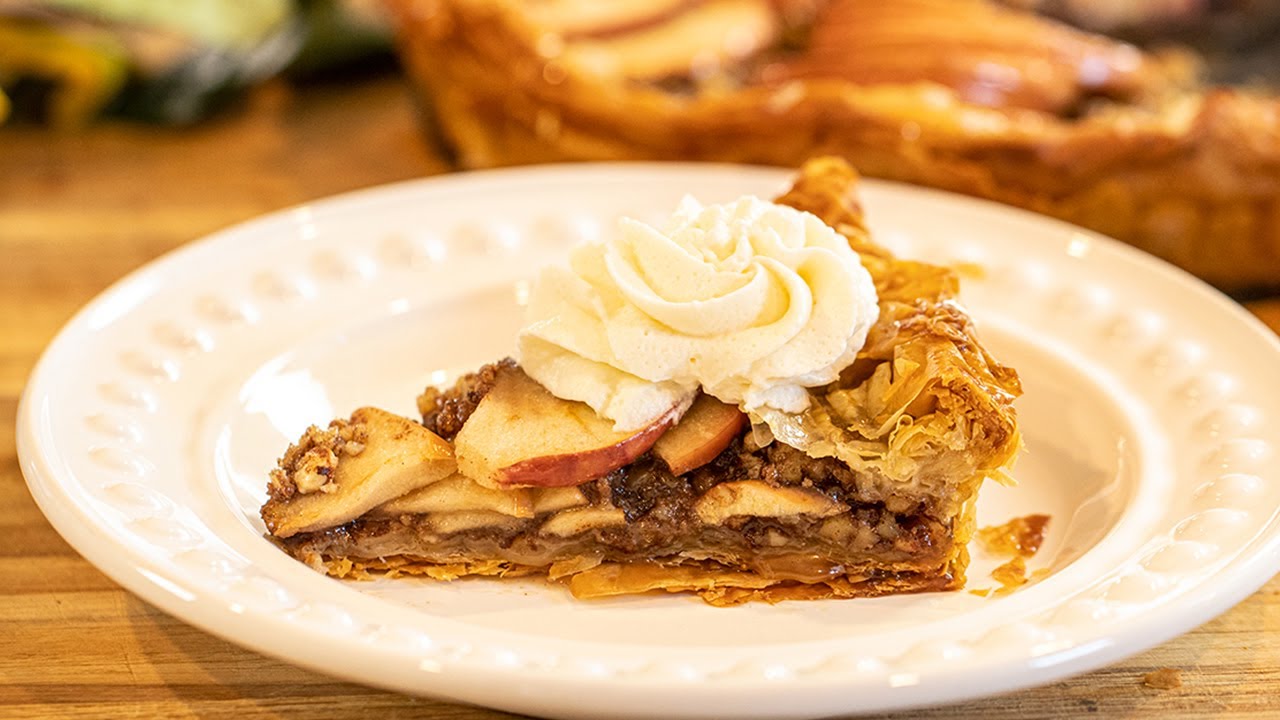 A Greek Pie for the Holiday Table: Baklava Apple Tart
