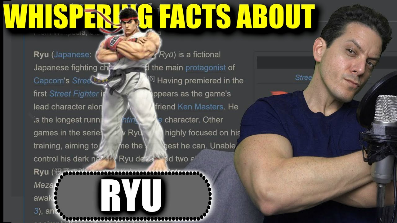 Whispering Facts about Ryu for almost 1 HOUR from Wikipedia (ASMR)