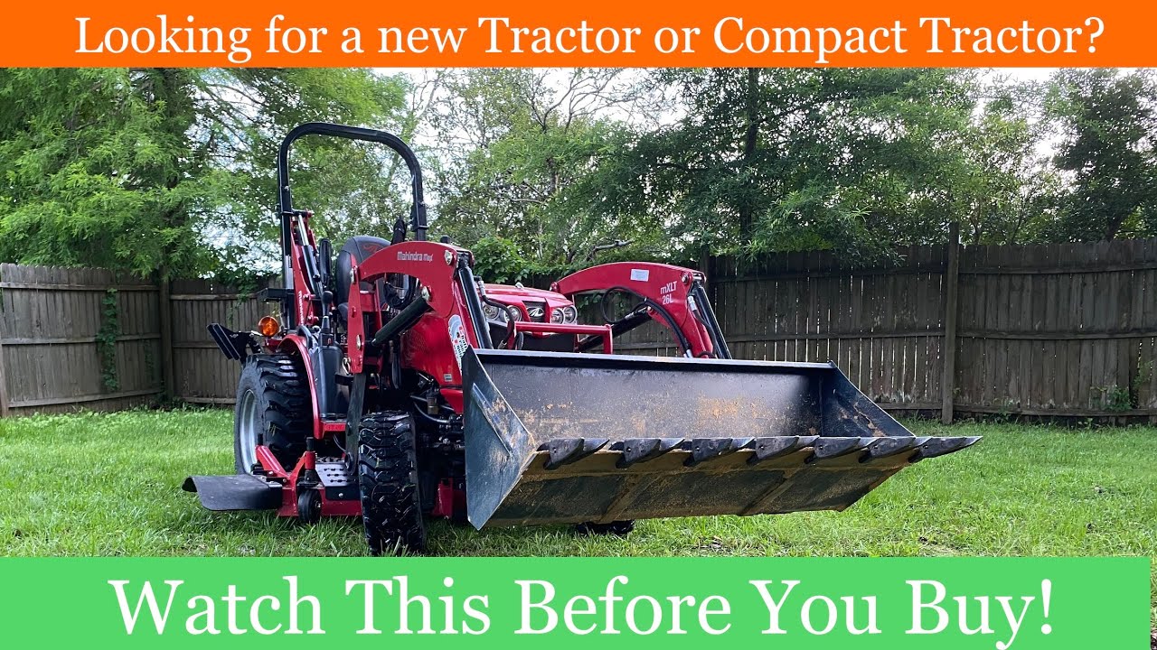 Best Sub Compact Tractor? Watch before you buy! (Video #3) Mahindra Max 26 XLT