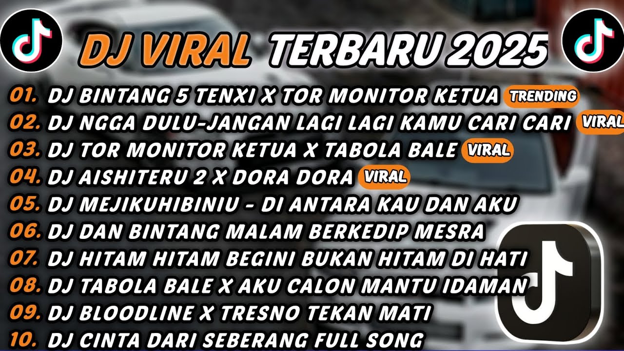DJ TIKTOK TERBARU 2025 - DJ BINTANG 5 TENXI X TOR MONITOR KETUA🎵DJ NGGA DULU-JANGAN LAGI LAGI KAMU🎵
