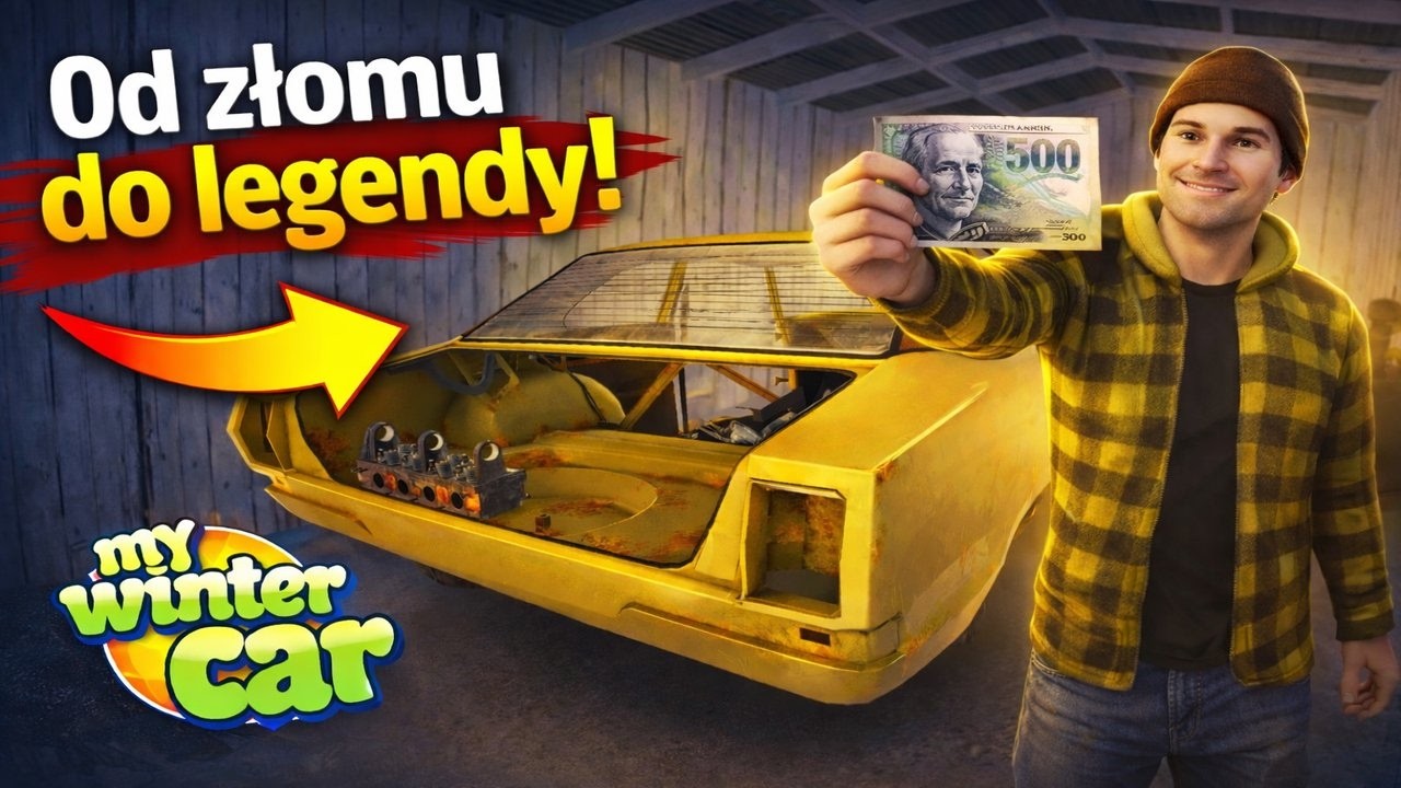 Od złomu do legendy – kupuję Corris Rivett | My Winter Car #01