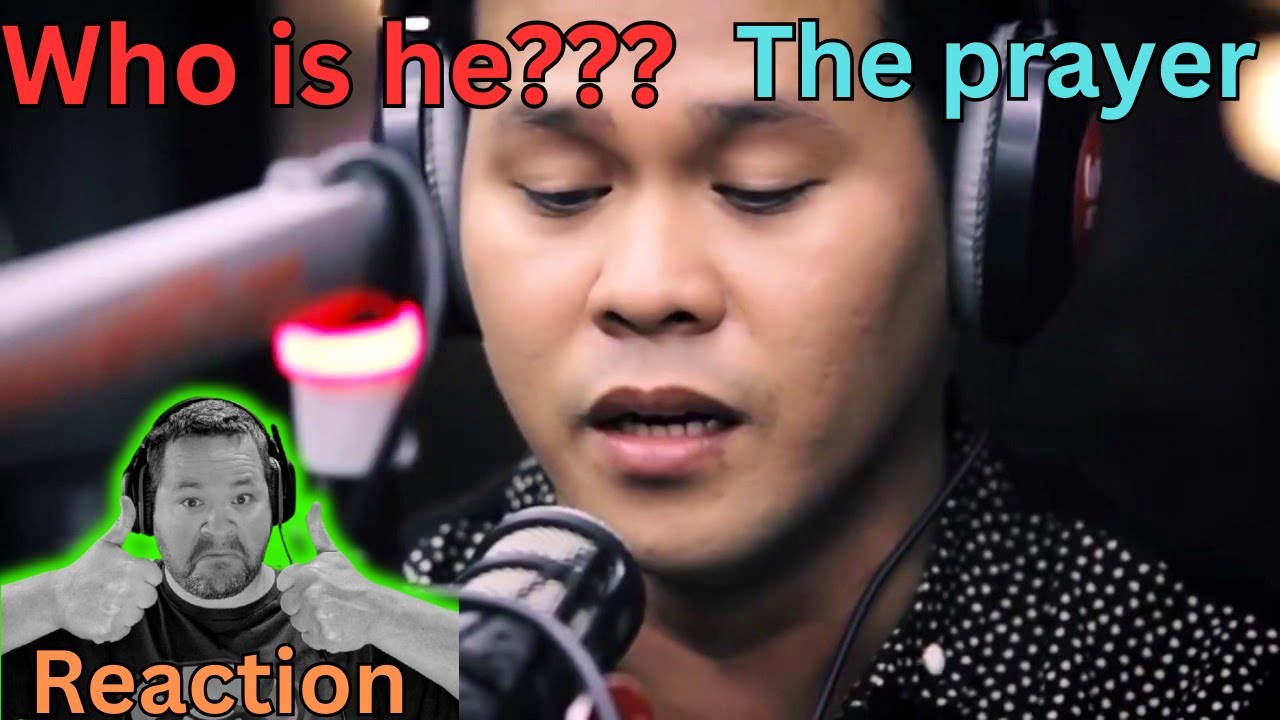 Marcelito Pomoy - The Prayer LIVE on Wish 107.5 First Time Reaction! WHO IS HE??