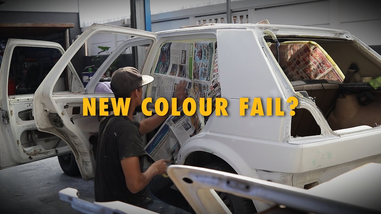 Volkswagen Mk2 Budget Build Respray | Ep4
