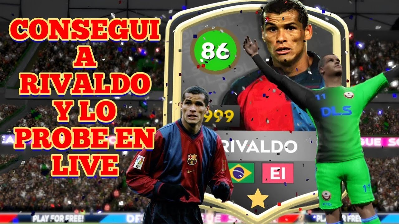 &iquest;QUE TAN BUENO ES RIVALDO? 🥵🔥, consegu&iacute; mi ultima leyenda // DLS26 LIVE