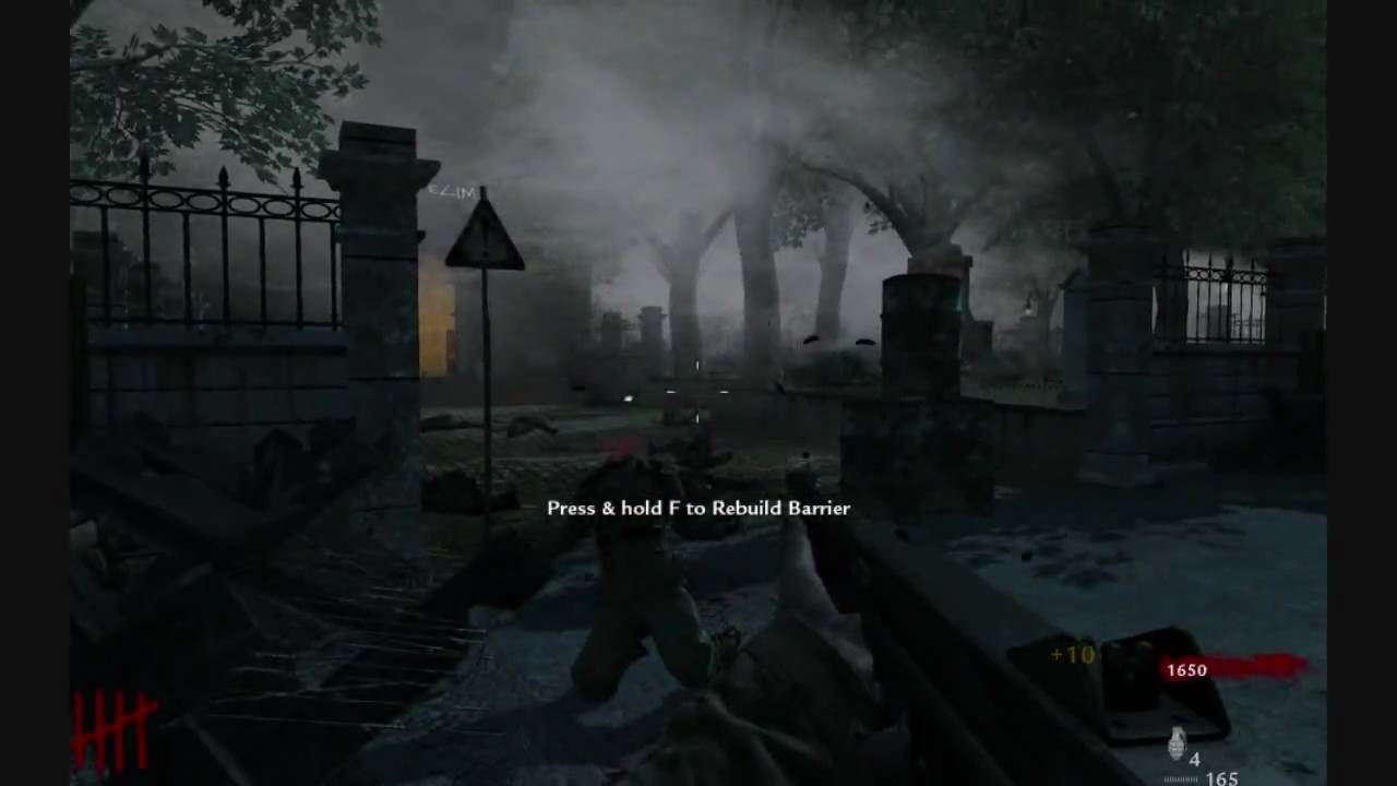 Call of Duty WaW Nazi Zombie Map - FRU Church