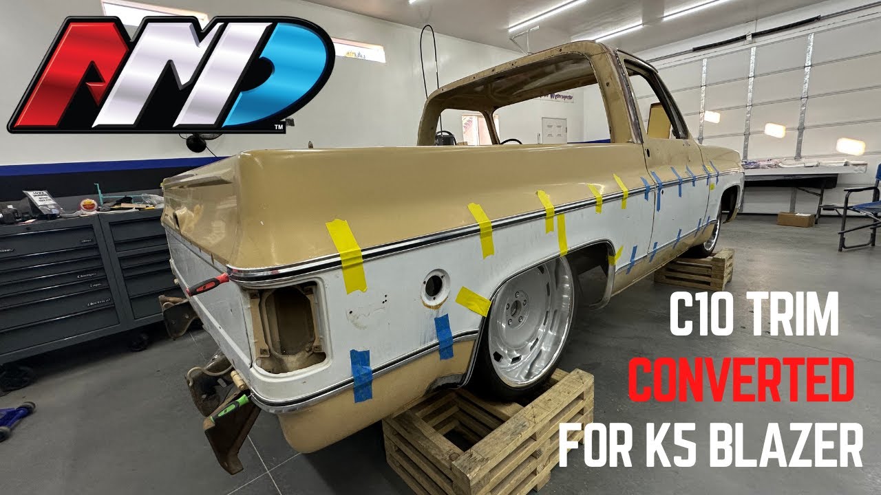 Making a C10 Molding kit fit a K5 Blazer