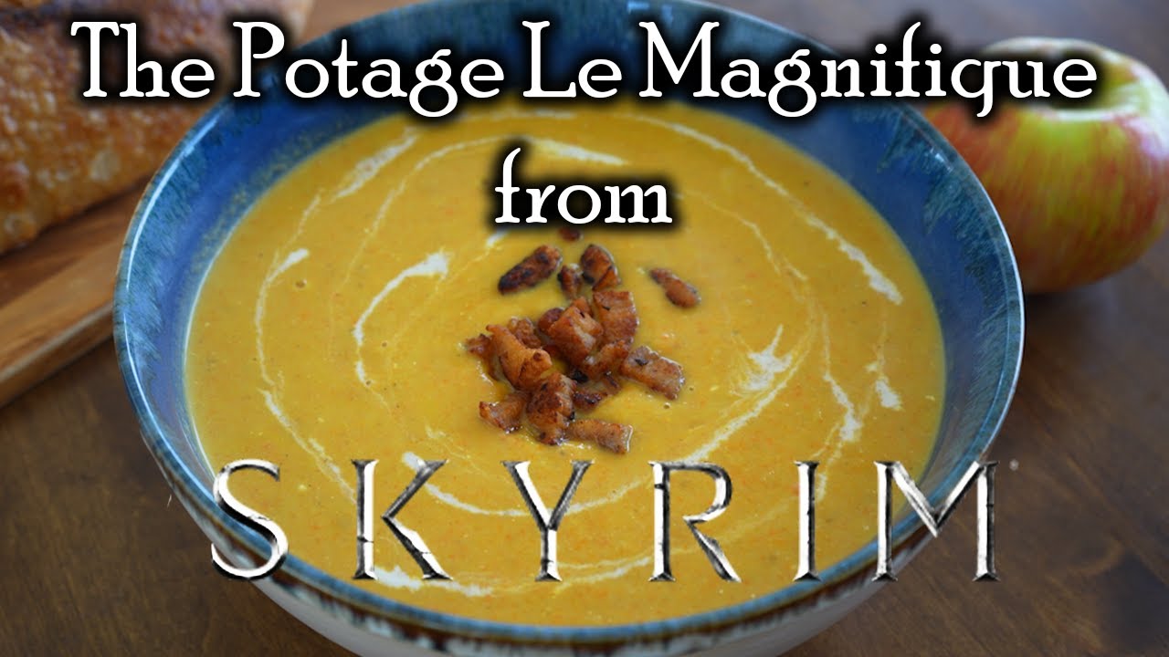 Potage Le Magnifique from Skyrim, Cozy Edition