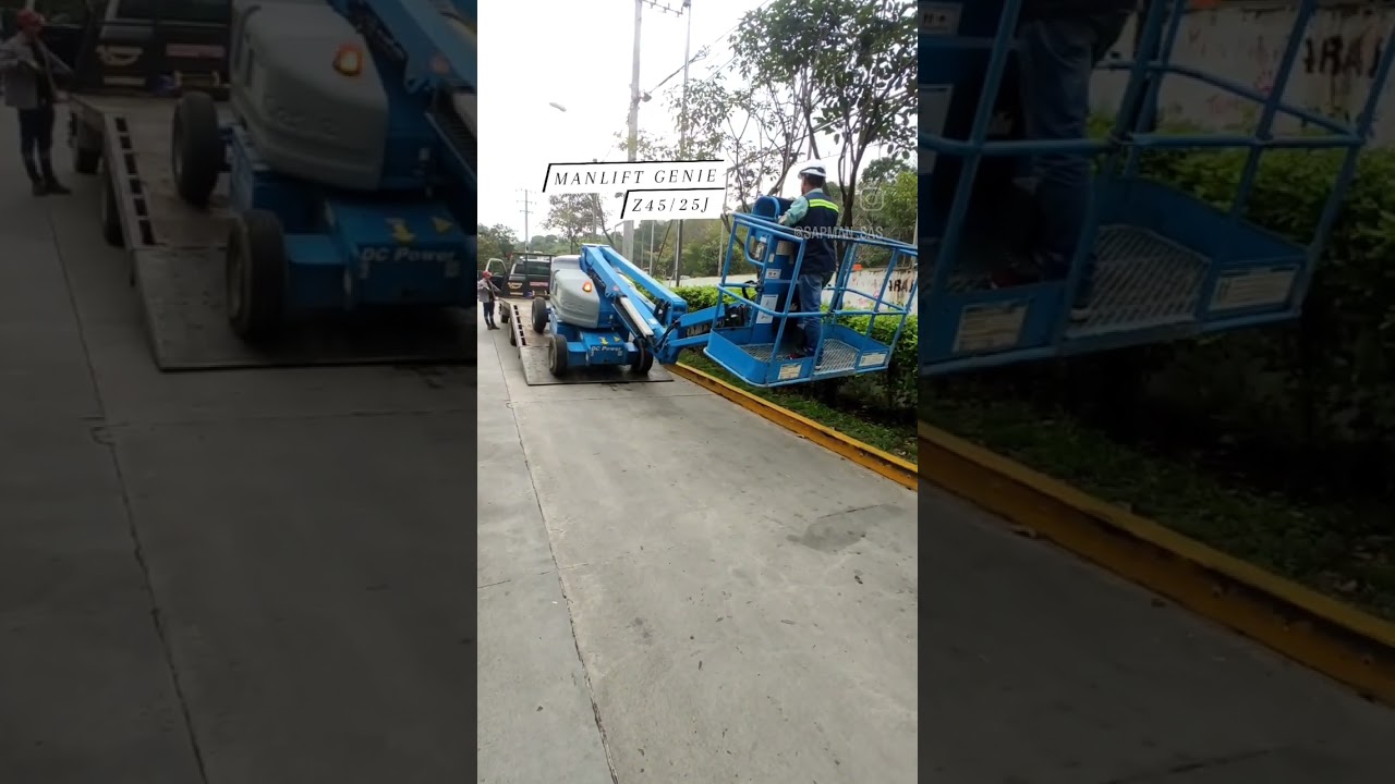 MANLIFT GENIE Z45 25 BUCARAMANGA #andamioscertificados #manlift #scaffolding #trabajoseguroenalturas