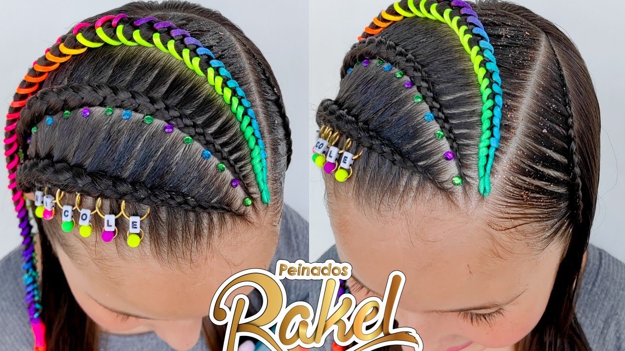 Peinado Con Trenzas Casual Y Original Para El Fin De Semana/ Peinados Rakel