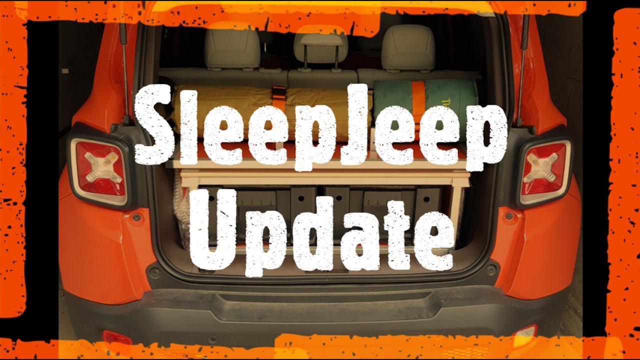 SleepJeep☆ Update - Jeep Renegade DIY Camper mit Vaude Drive Trunk, ARB Touring, Camping Conversion