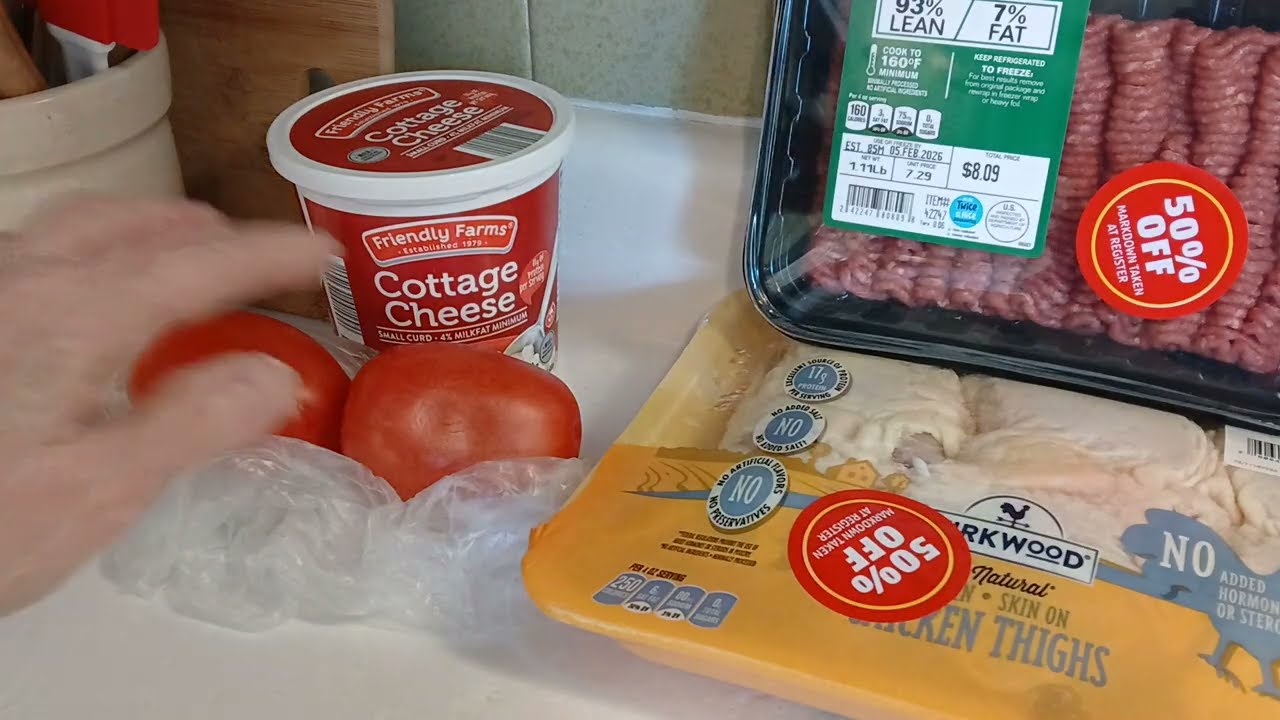 Покупки в ALDI — 4-я неделя из 4 — Осталось всего 16,97 долларов — Что я купила?