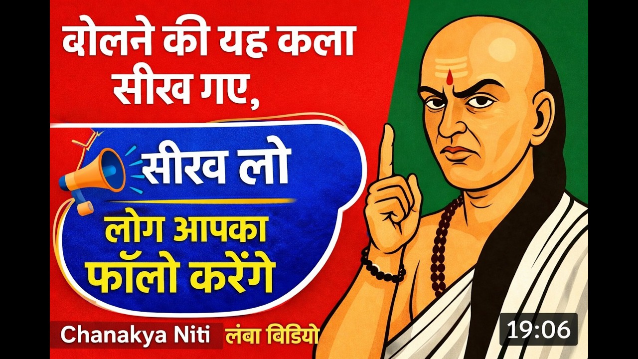 “बोलने की यह कला सीख गए, तो लोग आपको फॉलो करेंगे | Chanakya Niti