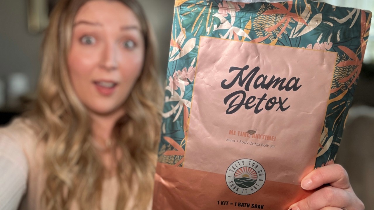 Это довело меня до слез! Я протестировала набор для детоксикации Salty Tub Co. Mama Detox Kit.