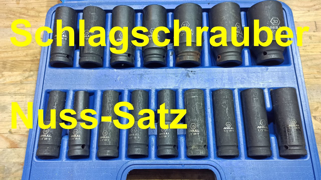 Schlagschrauber Nuss-Satz