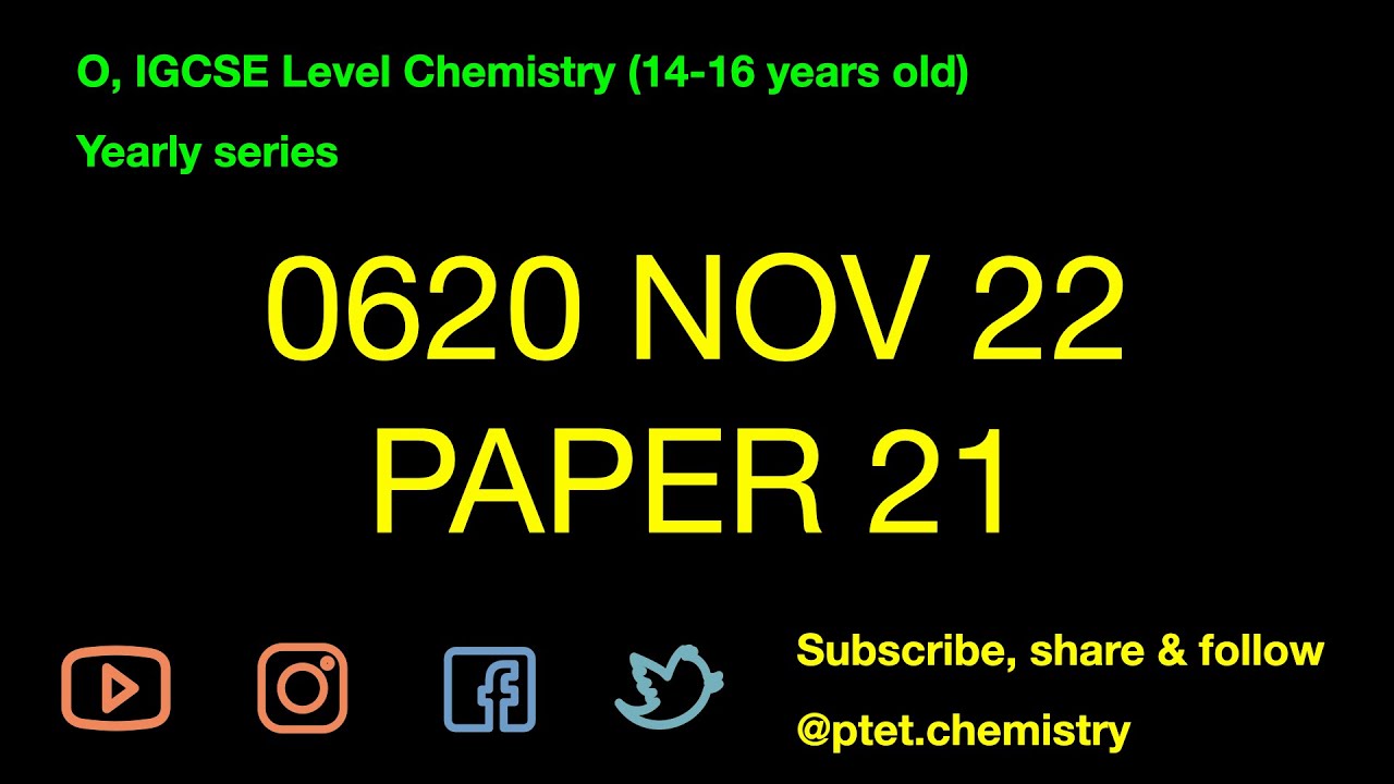 IGCSE 0620 Nov 2022 P21