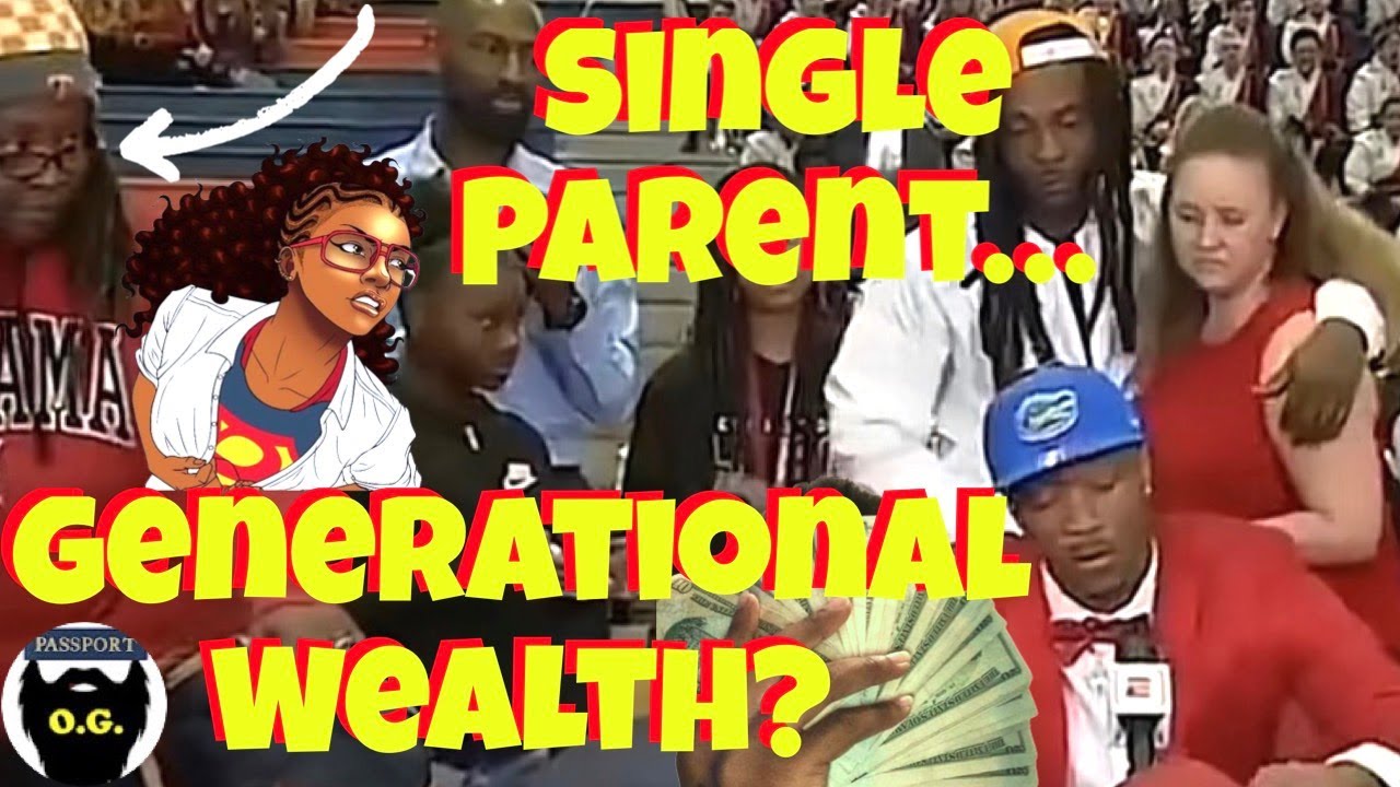 Can Single Parent Families Create Generational Wealth?  It's unlikely. Jacob Copeland shows why