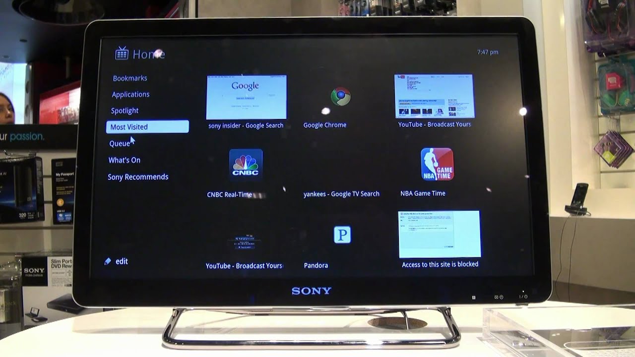 Hands-on With Sony Internet/Google TV