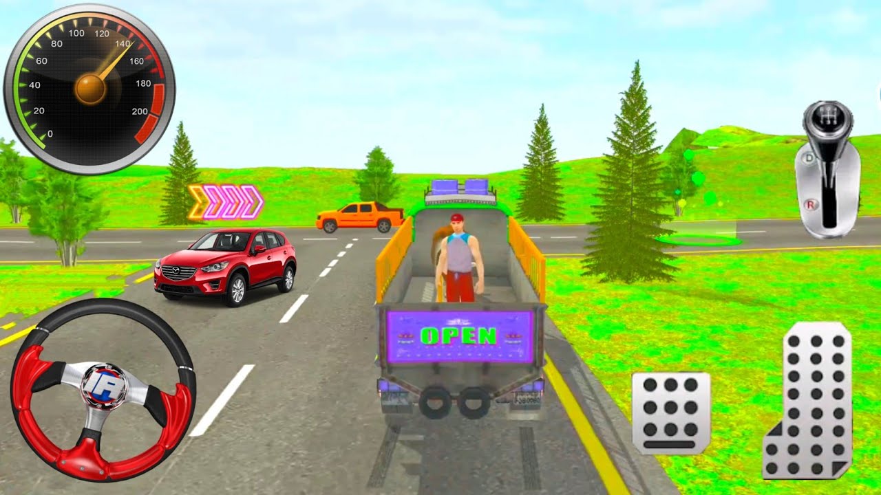 Cargo Animal Truck Driving 3D - Animal Transport Cargo Truck 2025 Android Gameplay
