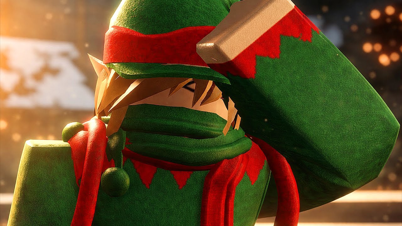 ELLIOT SINGLE-HANDED ELF do EVENTO DE NATAL do FORSAKEN